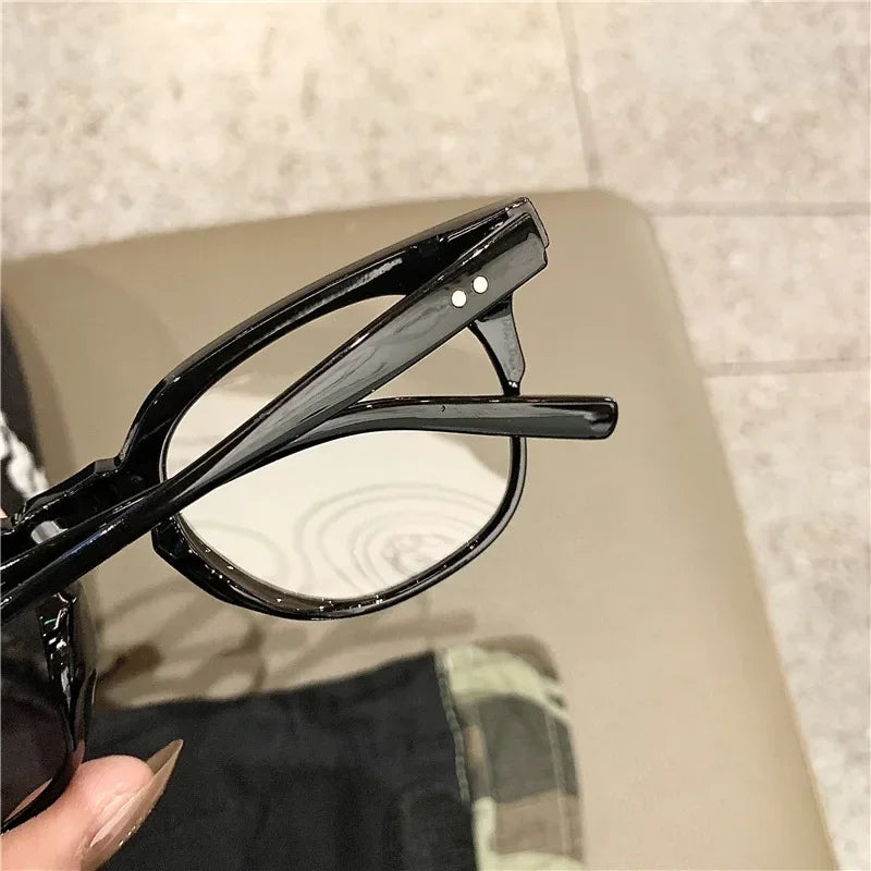 Transparent Optical Glasses for Women Blue Light Blocking Eyeglasses Men round Frame Reading Eyewear Computer Lunettes Frame