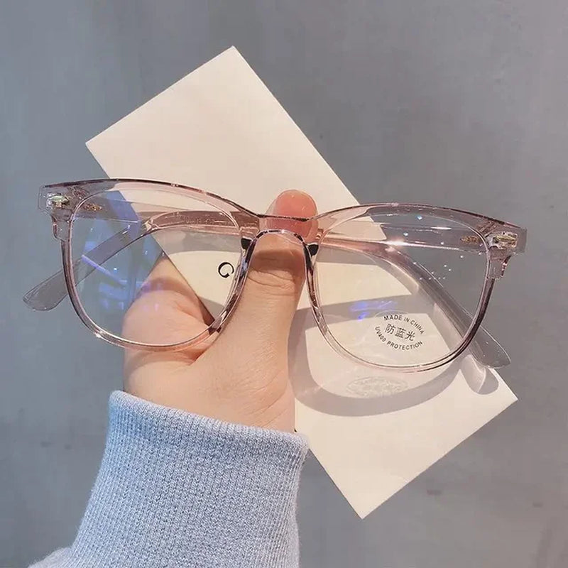 Transparent Computer Glasses for Women anti Blue Light Glasses for Men round Eyewear Reading Eyeglasses Optical Lunettes Oculos